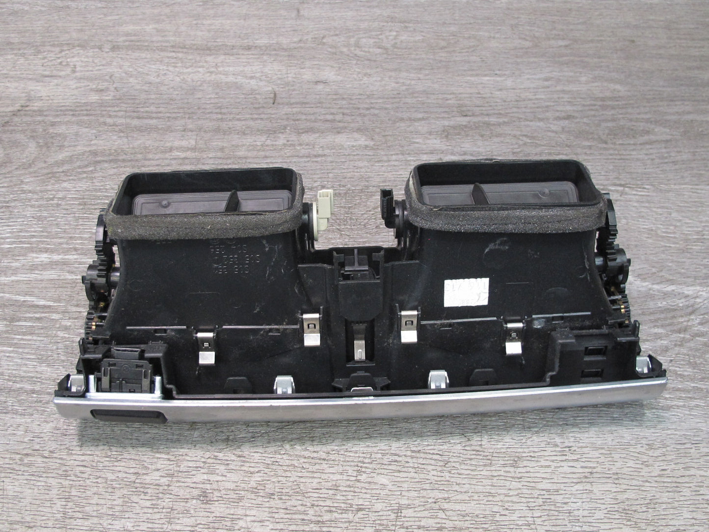 08-14 BMW E71 E72 X6 X6M Front Left Center Right Dash Air Heater Vent Set of 3