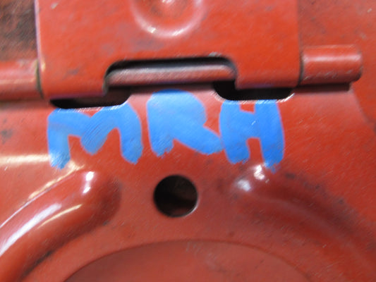 86-91 Mazda RX7 FC3S Fuel Tank Filler Door Lid Cover Panel Sunrise RED OEM