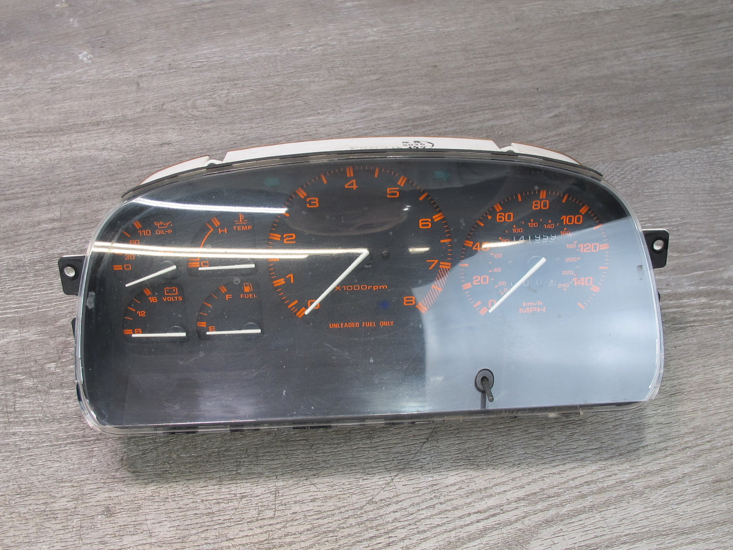 86-88 Mazda RX7 FC3S M/T NON Turbo Instrument Cluster Gauge Speedometer OEM