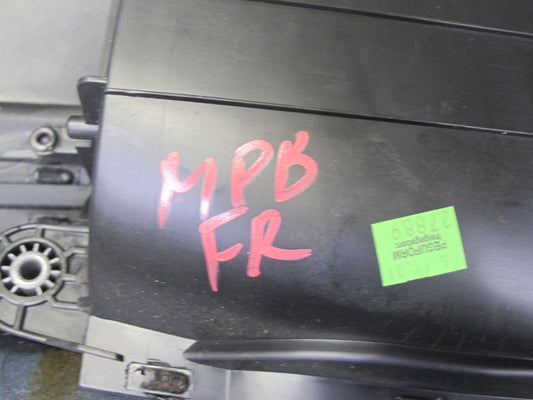 2000-2002 Porsche Boxster 986 Left & Right Side Interior Door Panel Black Set