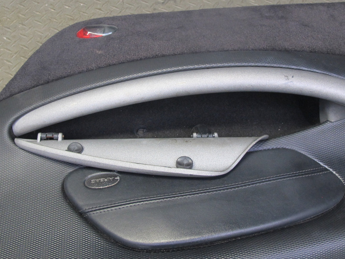 2000-2002 Porsche Boxster 986 Left & Right Side Interior Door Panel Black Set