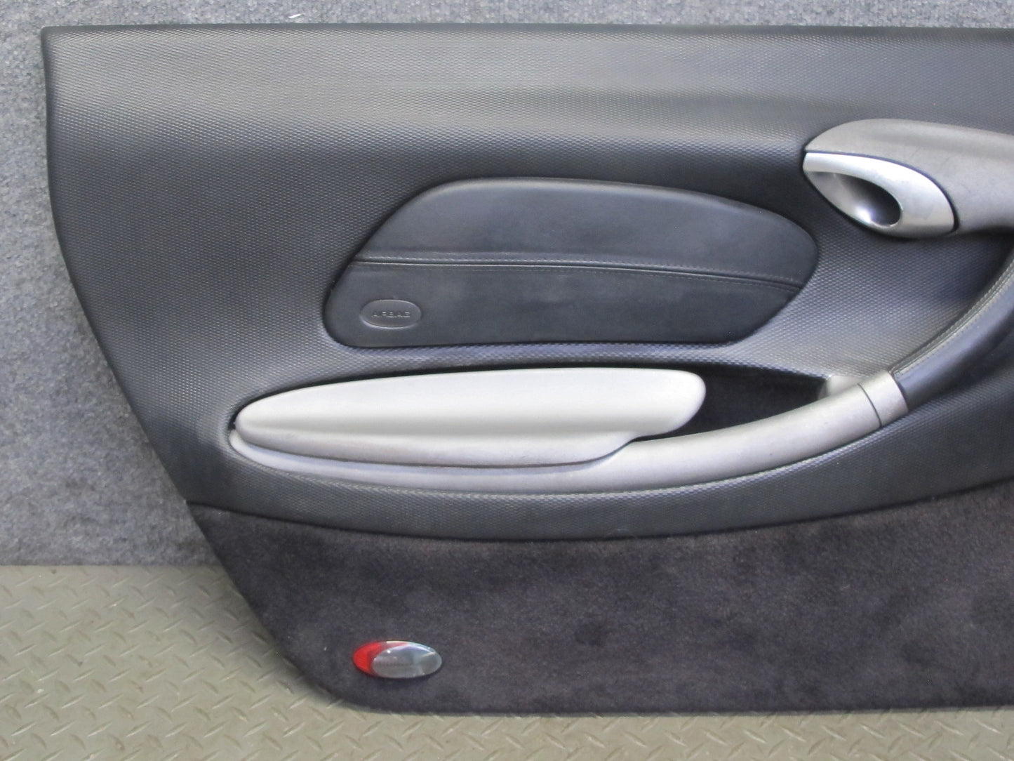 2000-2002 Porsche Boxster 986 Left & Right Side Interior Door Panel Black Set