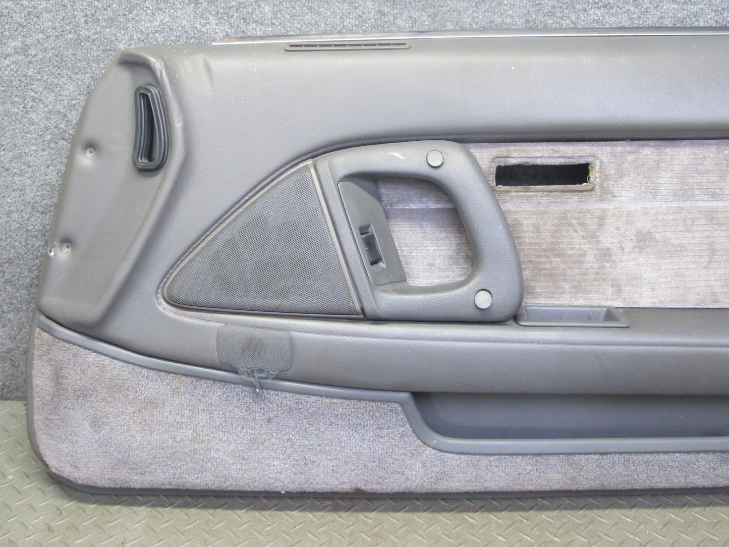 86-90 Toyota Supra MA70L Set of 2 Door Interior Trim Cover Panel Gray OEM