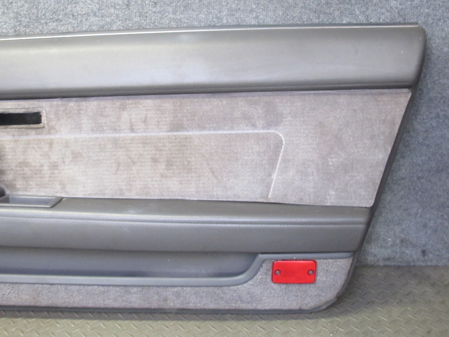 86-90 Toyota Supra MA70L Set of 2 Door Interior Trim Cover Panel Gray OEM