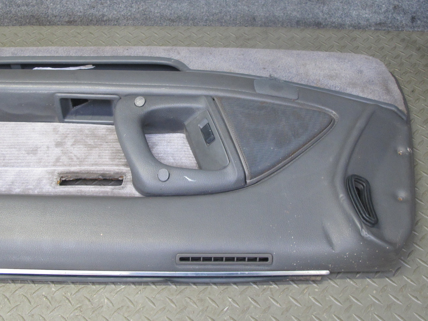 86-90 Toyota Supra MA70L Set of 2 Door Interior Trim Cover Panel Gray OEM