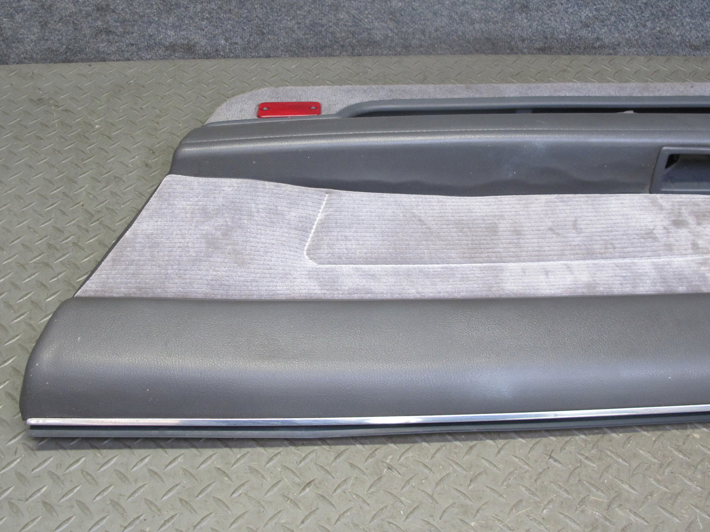 86-90 Toyota Supra MA70L Set of 2 Door Interior Trim Cover Panel Gray OEM