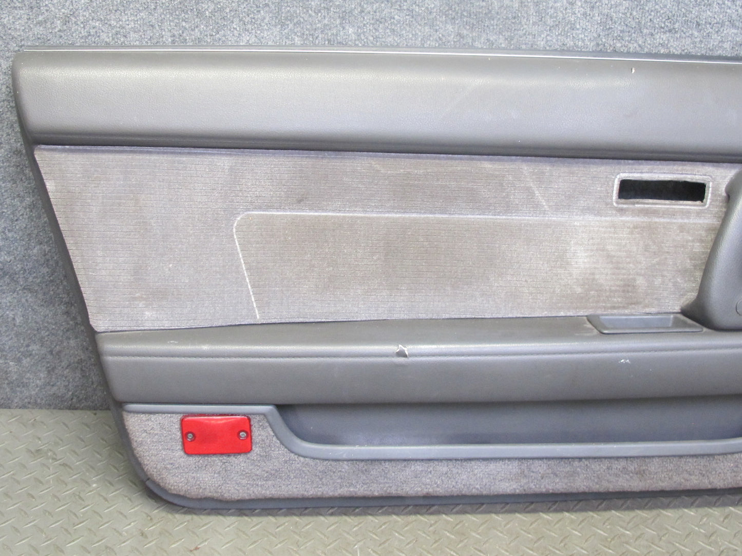 86-90 Toyota Supra MA70L Set of 2 Door Interior Trim Cover Panel Gray OEM