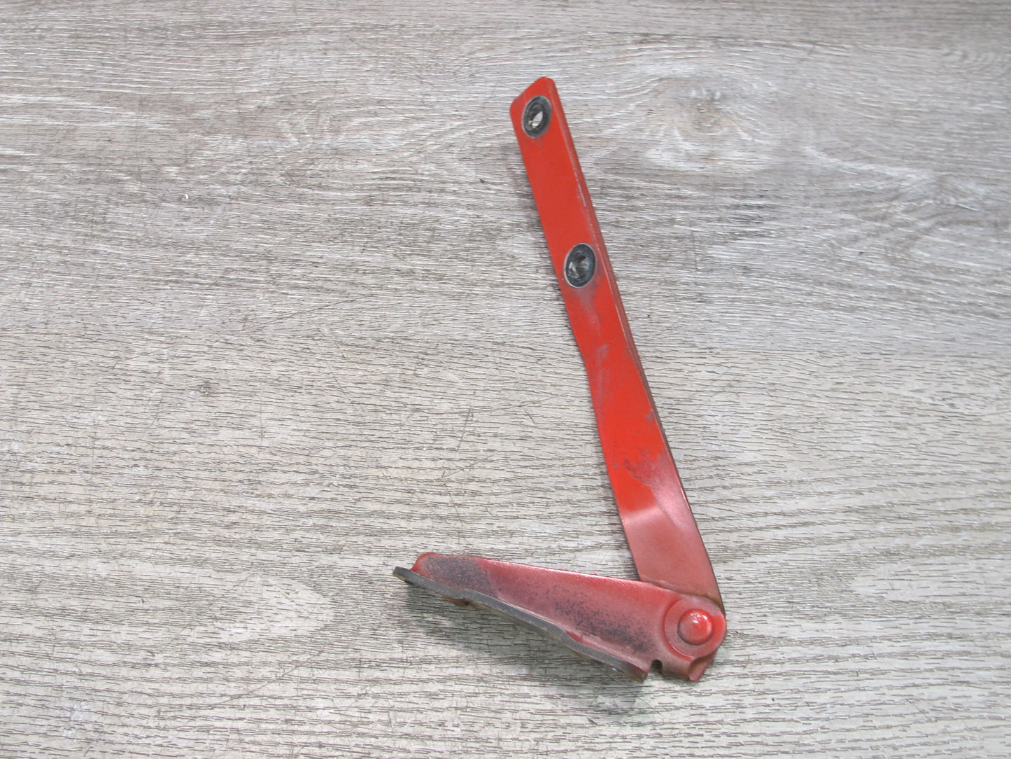 86-91 Mazda RX7 FC3S Set of 2 Front Left & Right Hood Hinge Sunrise RED OEM