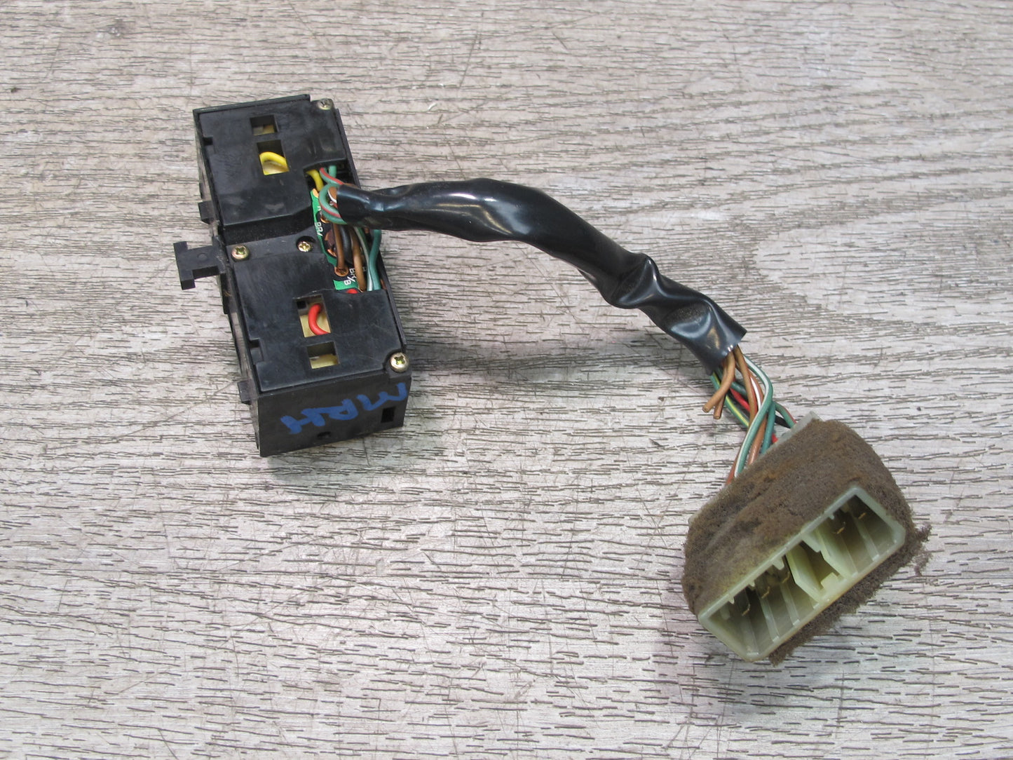 86-91 Mazda RX7 FC3S Center Console Headrest Speaker Control Button Switch OEM