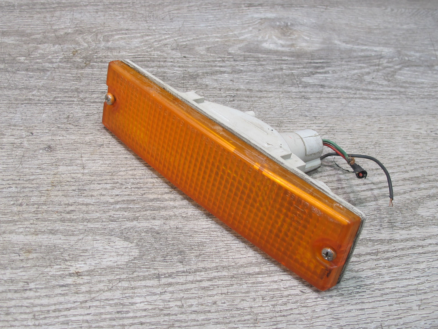 86-88 Mazda RX7 FC3S Set of 2 Front Bumper Left & Right Turn Signal Light OEM