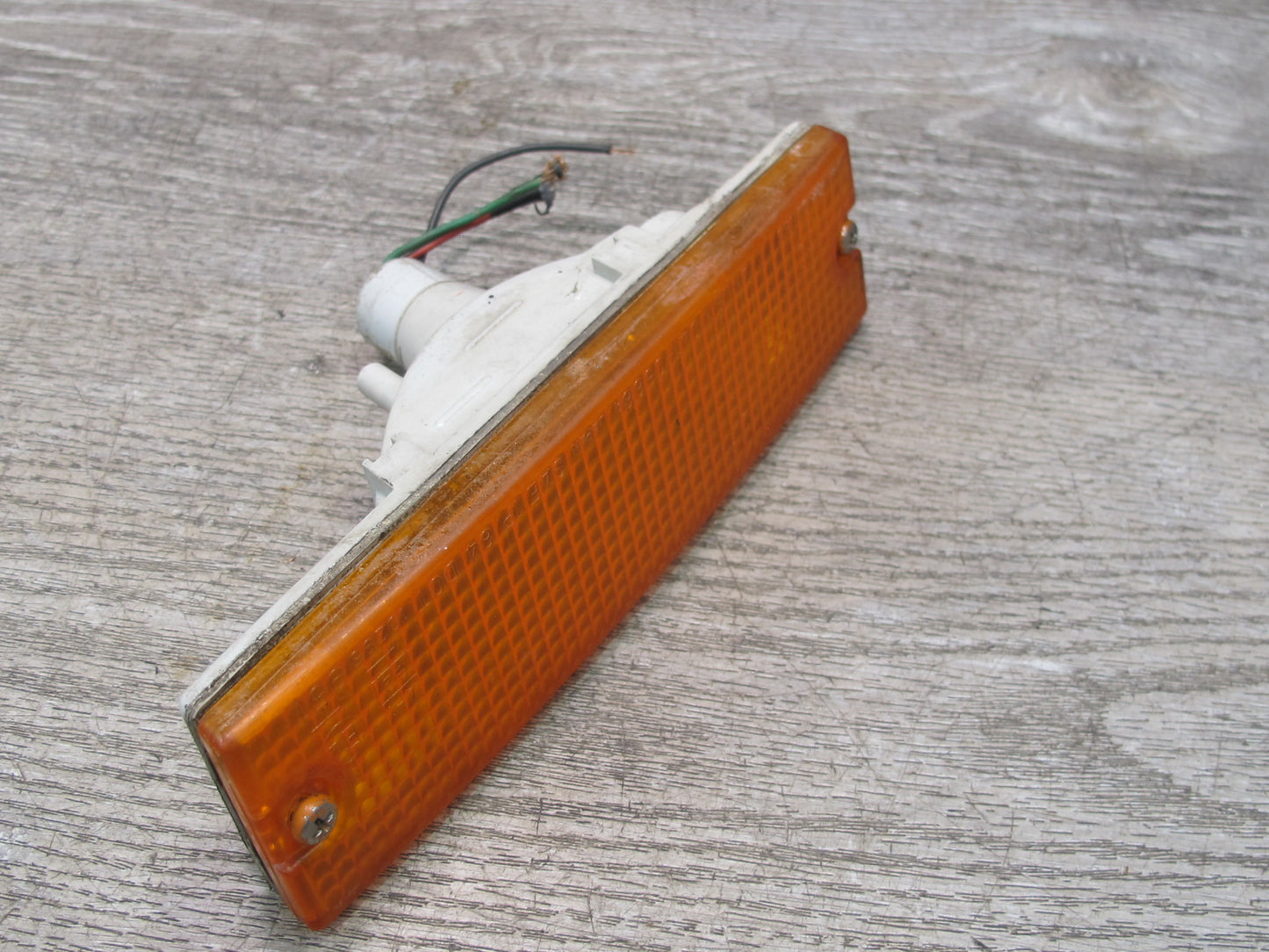 86-88 Mazda RX7 FC3S Set of 2 Front Bumper Left & Right Turn Signal Light OEM