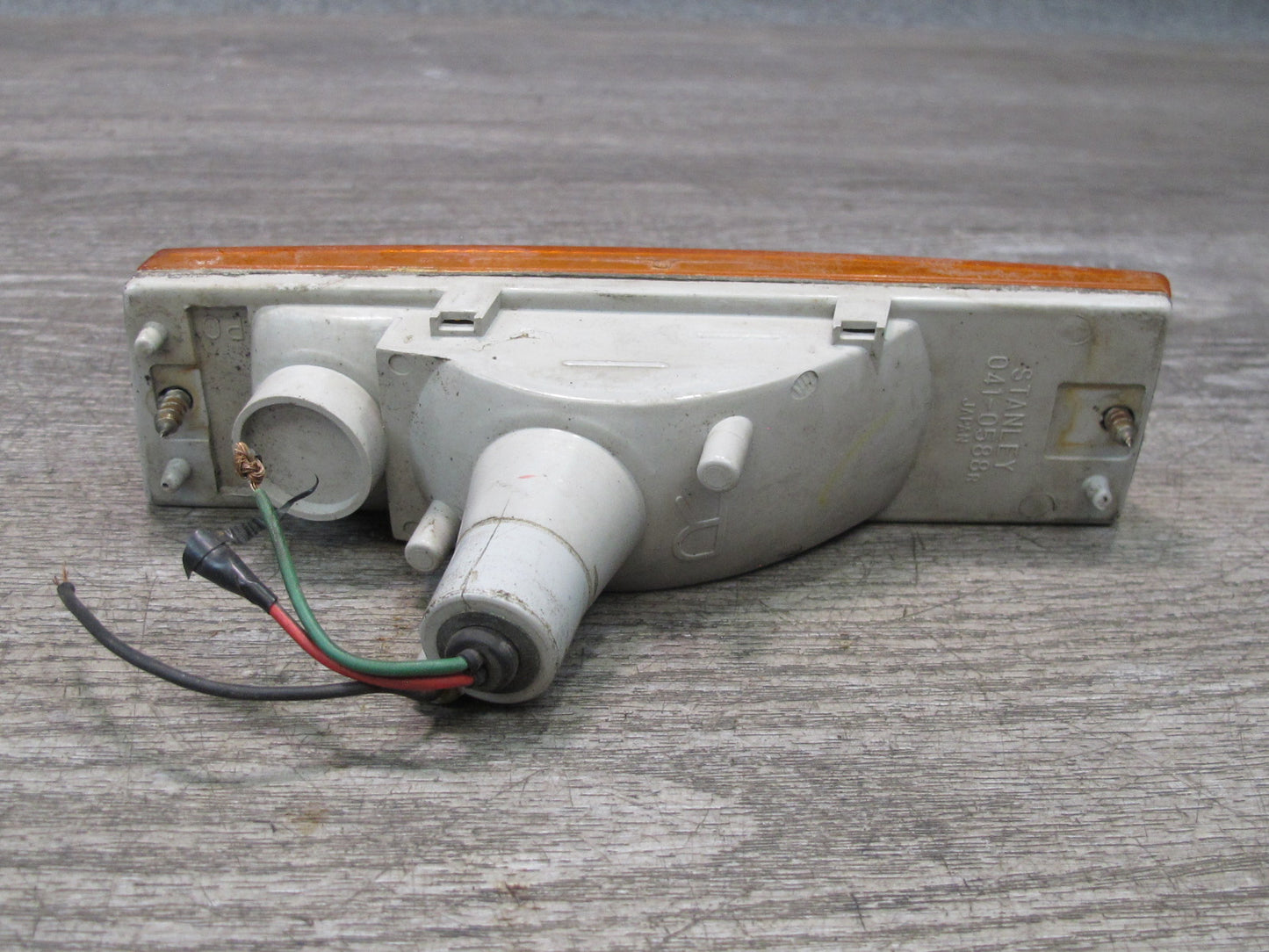 86-88 Mazda RX7 FC3S Set of 2 Front Bumper Left & Right Turn Signal Light OEM