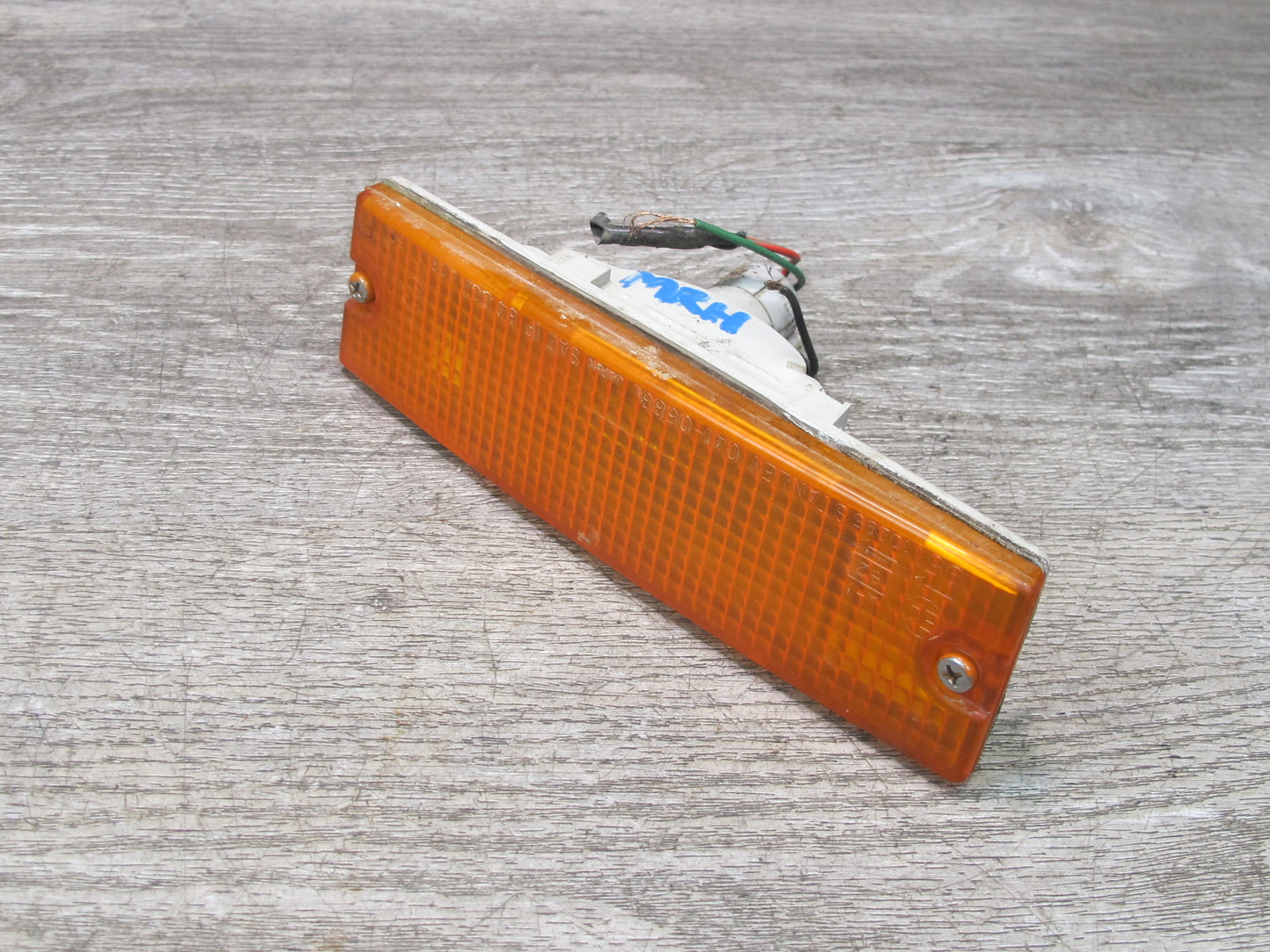 86-88 Mazda RX7 FC3S Set of 2 Front Bumper Left & Right Turn Signal Light OEM