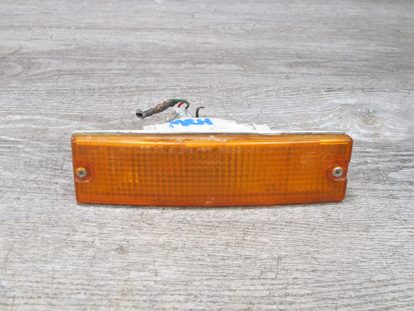 86-88 Mazda RX7 FC3S Set of 2 Front Bumper Left & Right Turn Signal Light OEM
