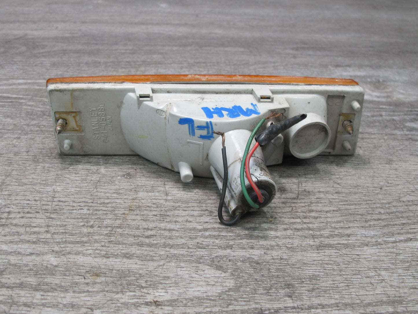 86-88 Mazda RX7 FC3S Set of 2 Front Bumper Left & Right Turn Signal Light OEM