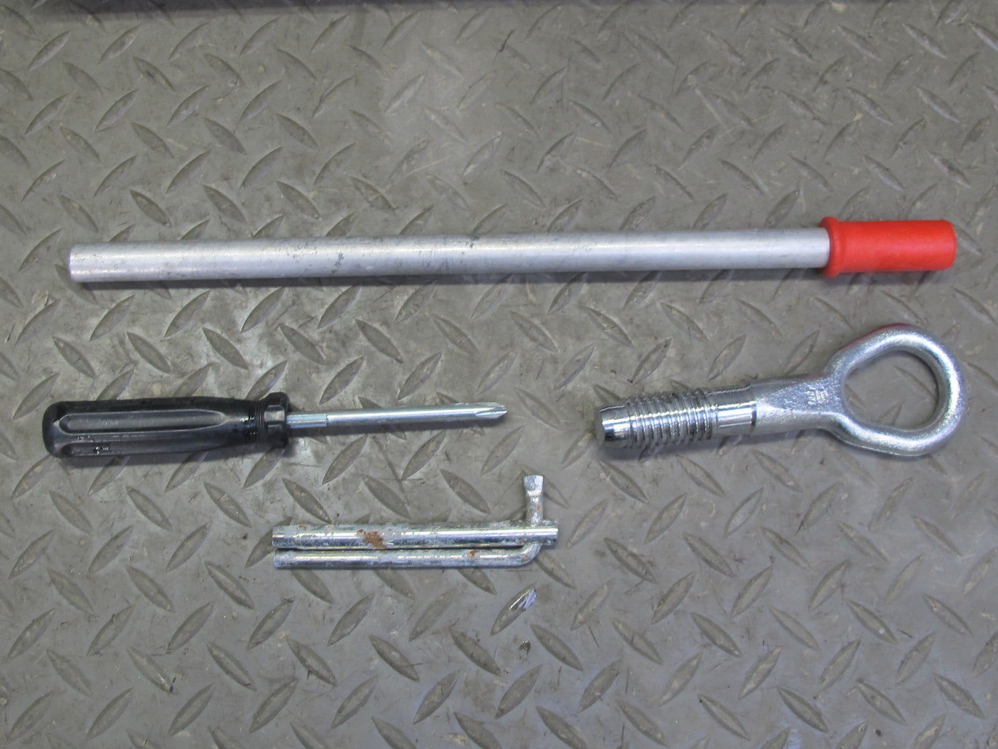 1997-2004 Porsche Boxster 986 Spare Tire Wheel Tool Jack KIT Set W/ Foam Set