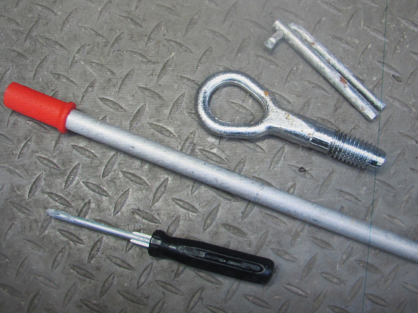 1997-2004 Porsche Boxster 986 Spare Tire Wheel Tool Jack KIT Set W/ Foam Set
