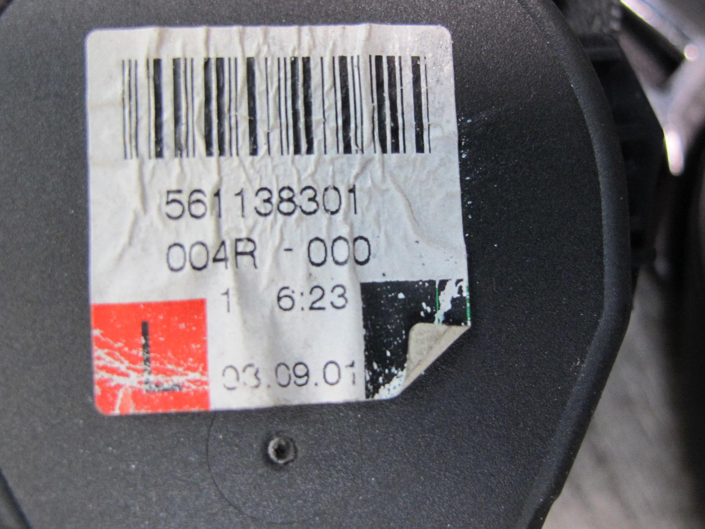 02-05 PORSCHE 911 CARRERA 996 CONVERTIBLE FRONT RIGHT & LEFT SIDE SEATBELT RETRACTOR SET OEM