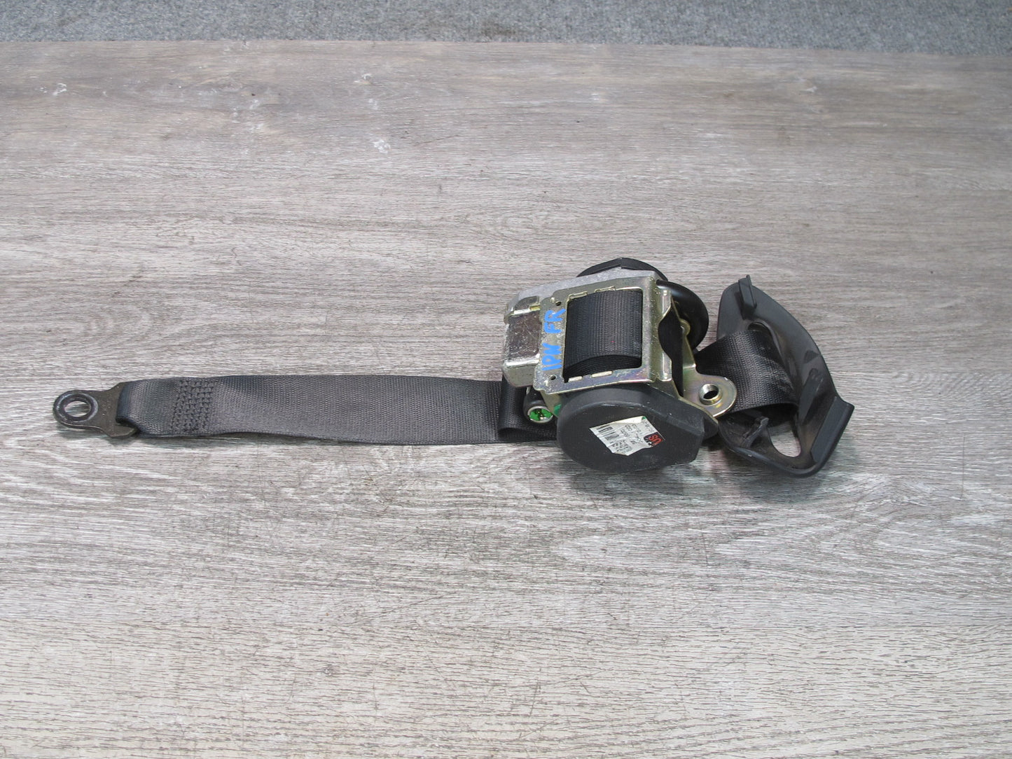 02-05 PORSCHE 911 CARRERA 996 CONVERTIBLE FRONT RIGHT & LEFT SIDE SEATBELT RETRACTOR SET OEM