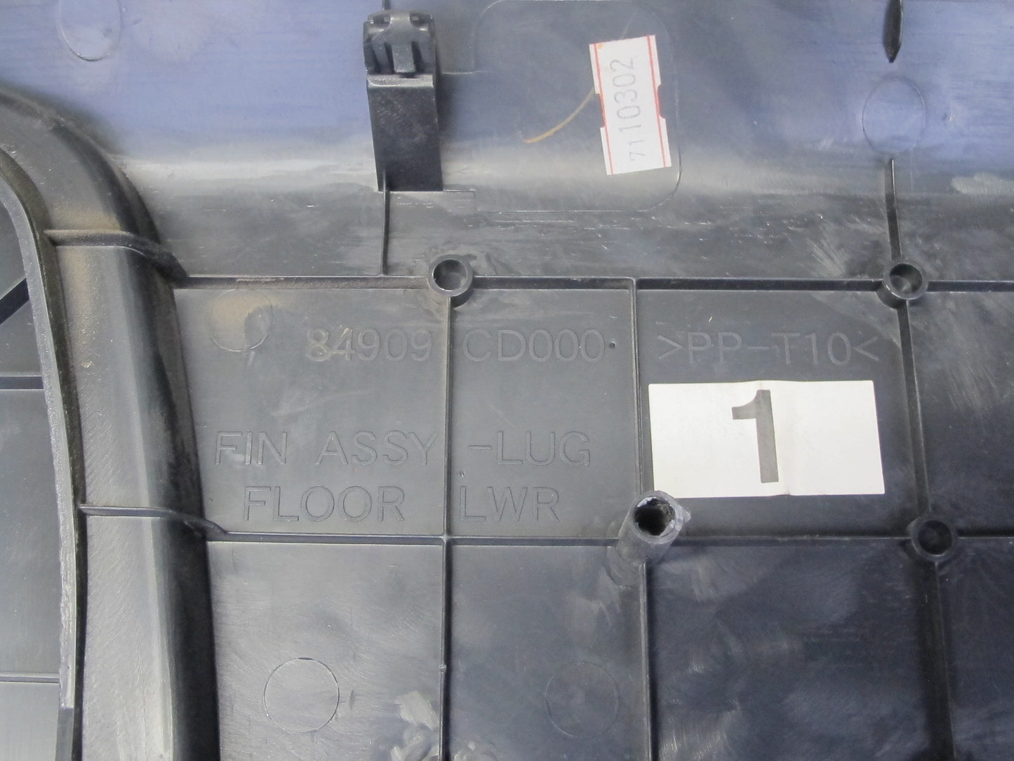 04-09 Nissan 350Z Z33 Conv Rear Behind Seat Luggage Storage Trim Cover Black OEM