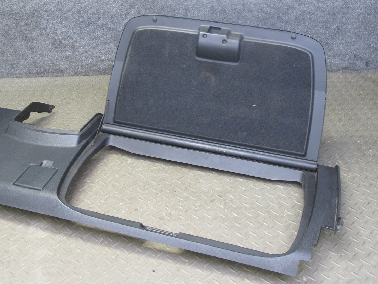 04-09 Nissan 350Z Z33 Conv Rear Behind Seat Luggage Storage Trim Cover Black OEM