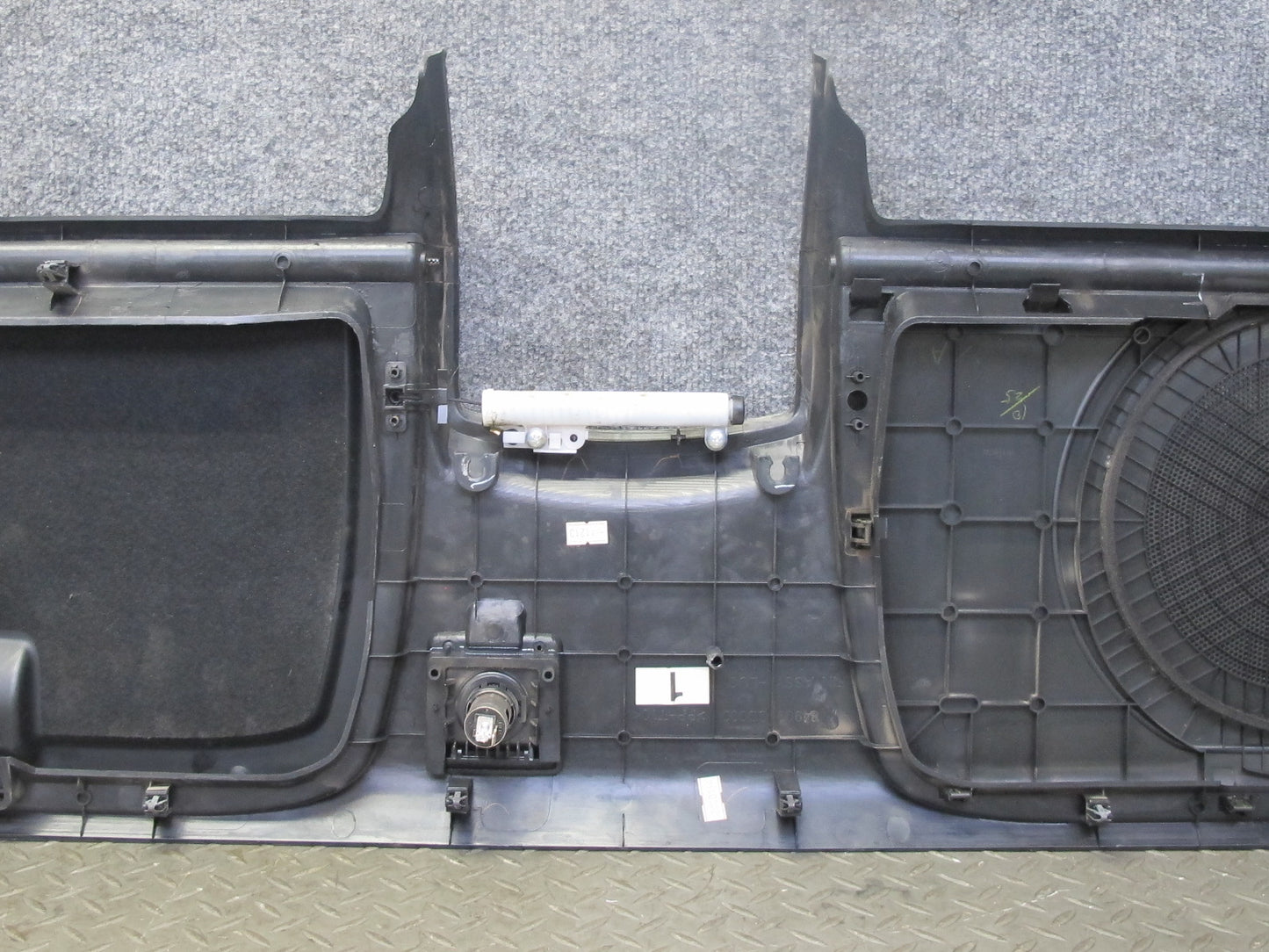 04-09 Nissan 350Z Z33 Conv Rear Behind Seat Luggage Storage Trim Cover Black OEM