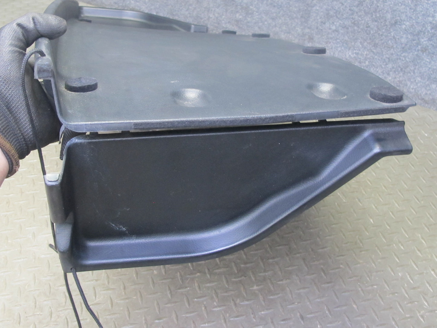 00-05 Toyota MR2 Spyder ZZW30L Rear Convertible Trim Cover Panel Black OEM