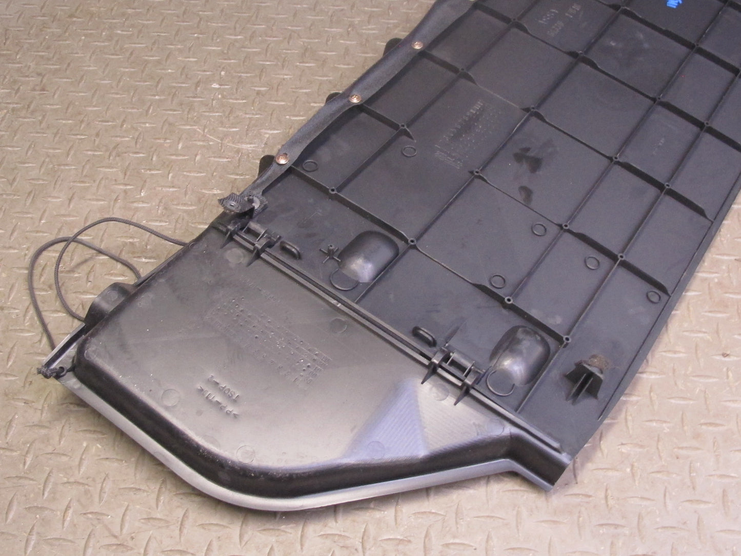 00-05 Toyota MR2 Spyder ZZW30L Rear Convertible Trim Cover Panel Black OEM