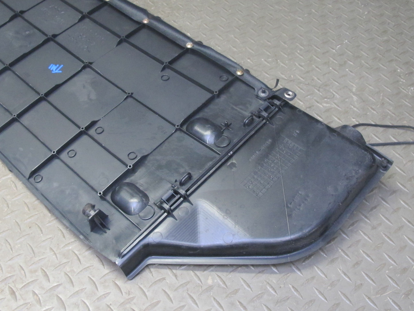 00-05 Toyota MR2 Spyder ZZW30L Rear Convertible Trim Cover Panel Black OEM