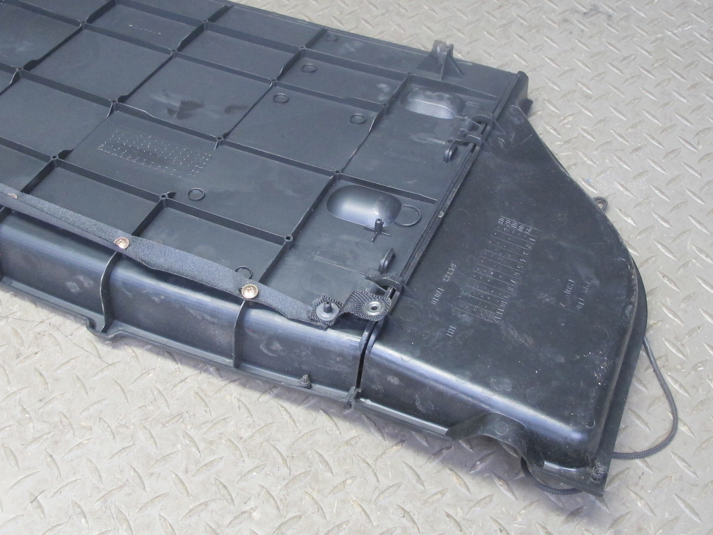 00-05 Toyota MR2 Spyder ZZW30L Rear Convertible Trim Cover Panel Black OEM