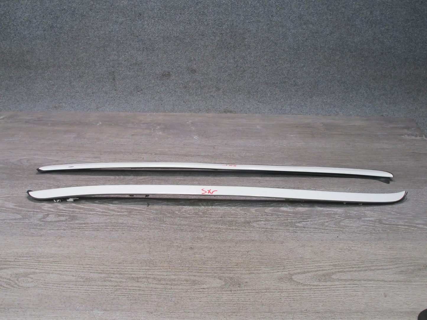 08-14 BMW E71 E72 X6 X6M Front Windshield A Pillar Exterior Trim Molding Set