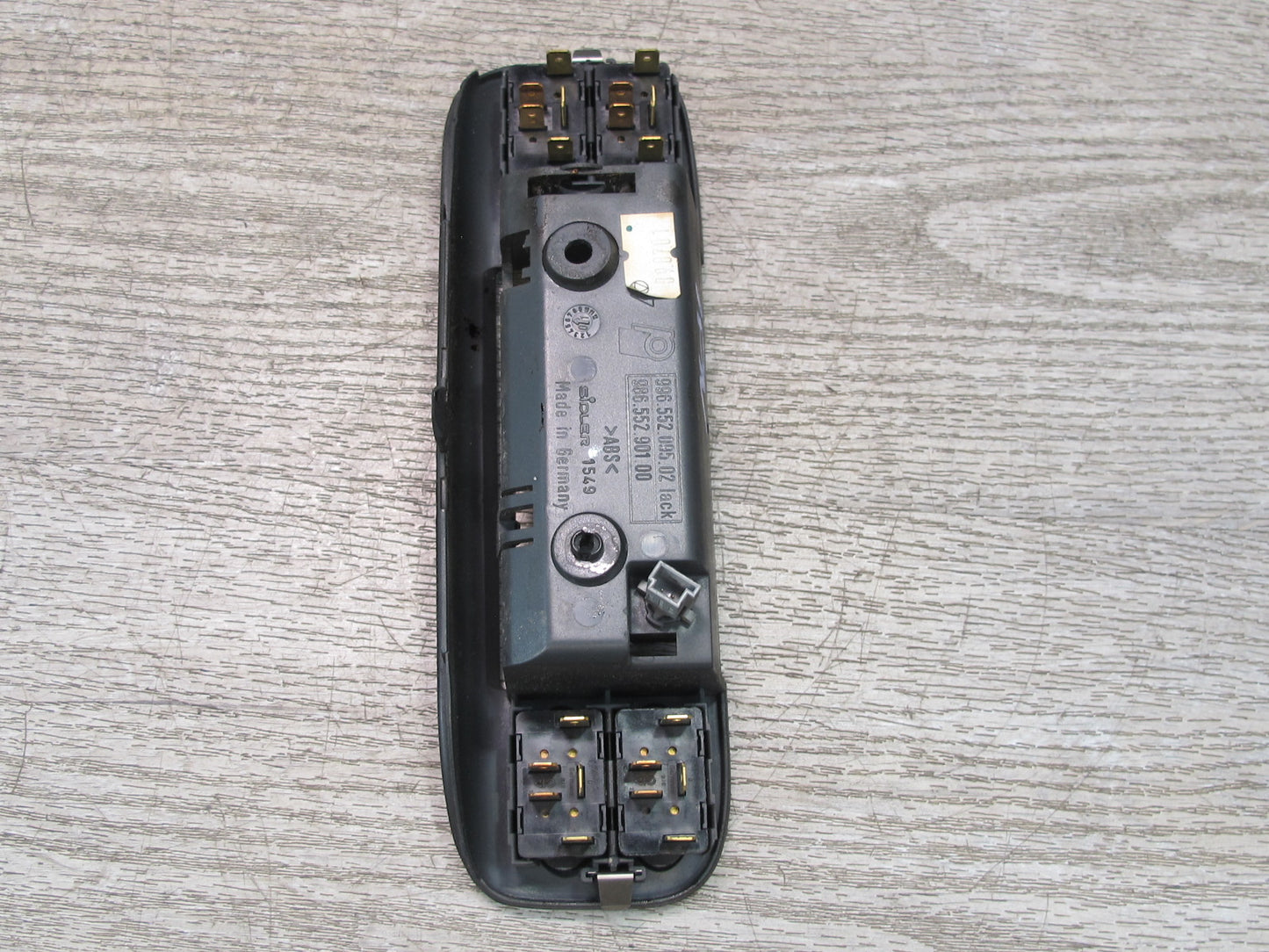 2000-2005 Porsche 911 Carrera 996 Center Console Master Window Switch