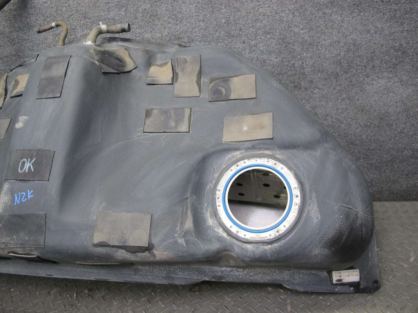 07-09 Nissan 350Z Z33 Convert Fuel Gas Tank Reservoir w Fuel Filler Neck 51K OEM