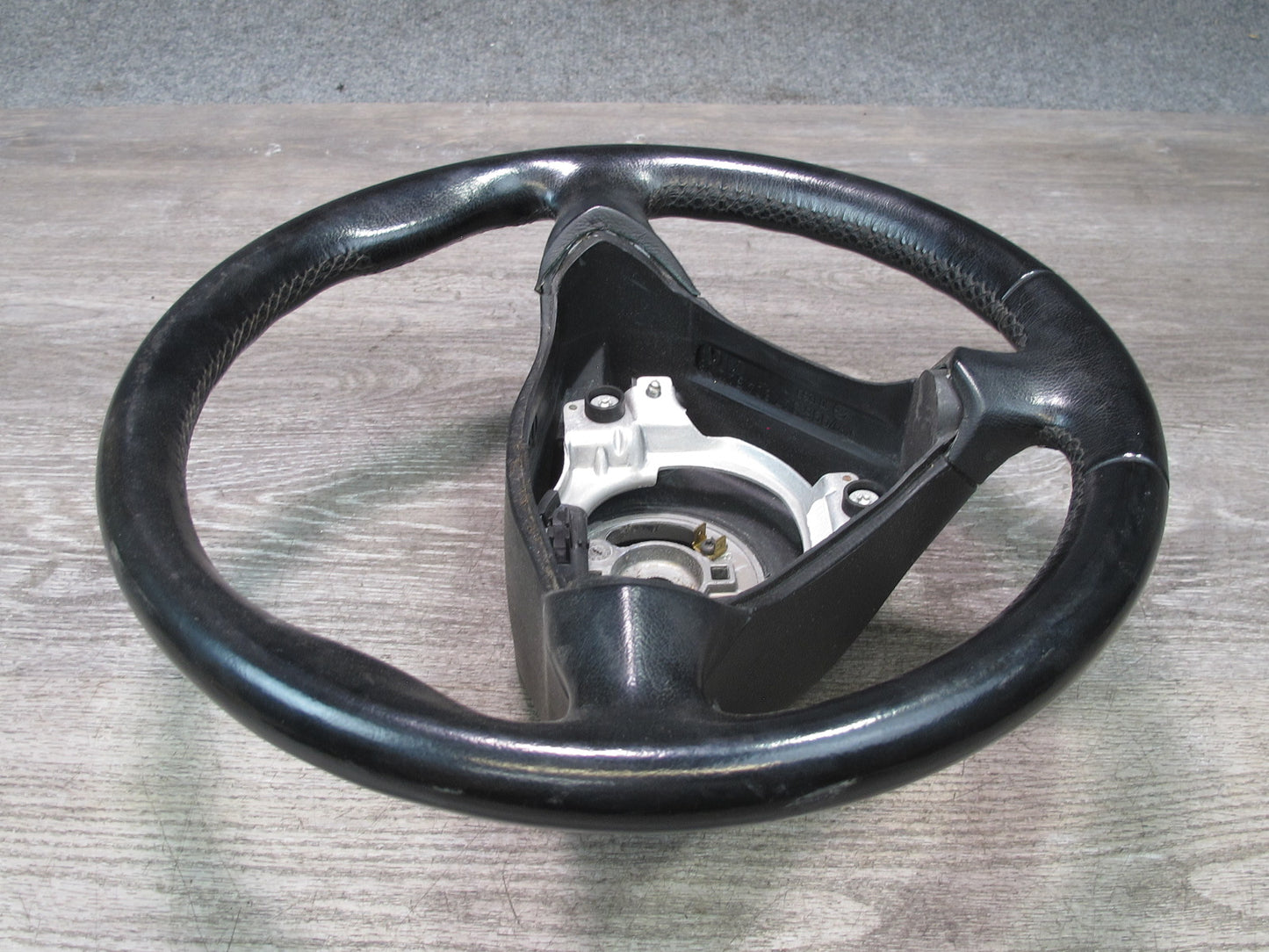 1999-2005 Porsche 911 Carrera 996 M/T 3-SPOKE Leather Steering Black