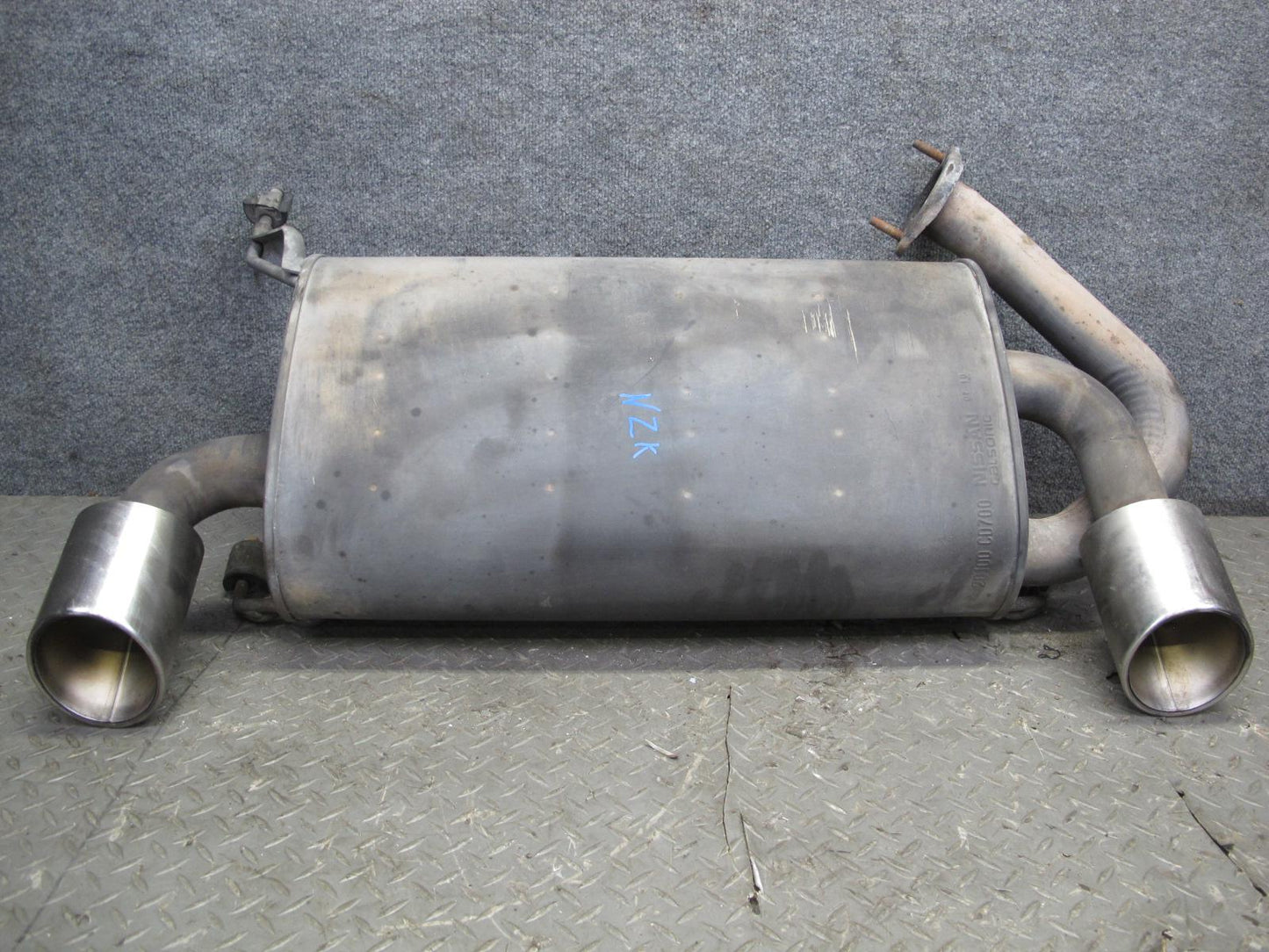 07-09 Nissan 350Z Z33 Convert VQ35HR Rear Exhaust Muffler 51K 20100-CD700 OEM