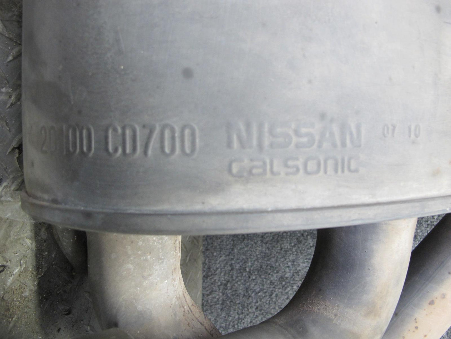 07-09 Nissan 350Z Z33 Convert VQ35HR Rear Exhaust Muffler 51K 20100-CD700 OEM
