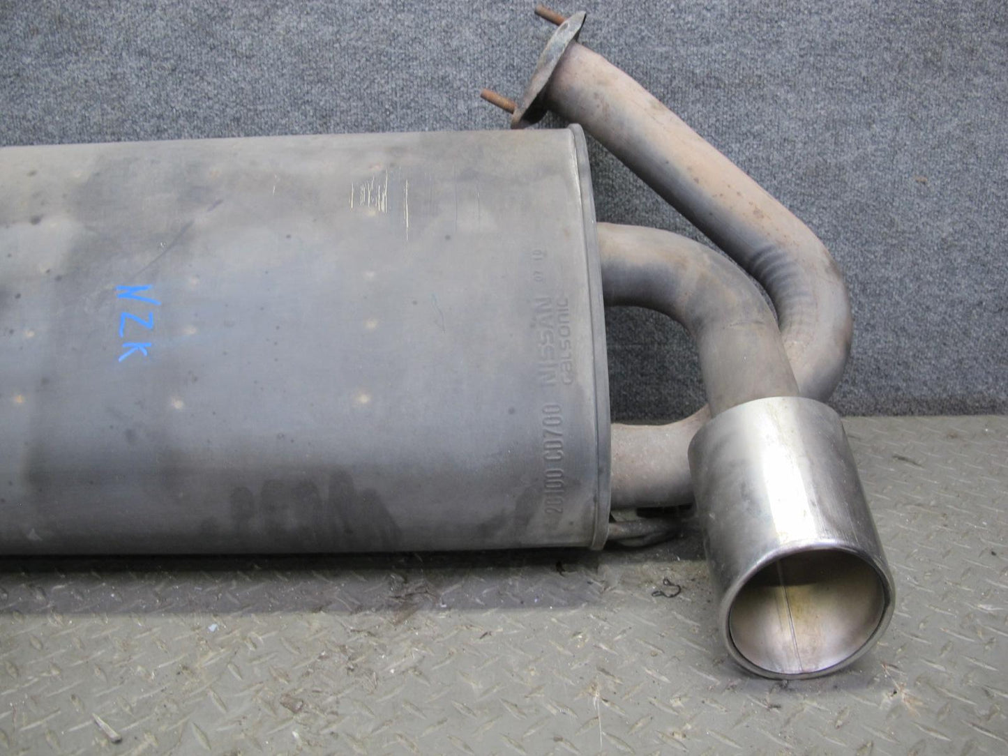 07-09 Nissan 350Z Z33 Convert VQ35HR Rear Exhaust Muffler 51K 20100-CD700 OEM