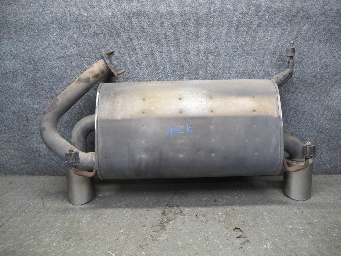 07-09 Nissan 350Z Z33 Convert VQ35HR Rear Exhaust Muffler 51K 20100-CD700 OEM