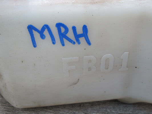86-88 Mazda RX7 FC3S Front Windshield Washer Reservoir w Filler Neck & Pump OEM