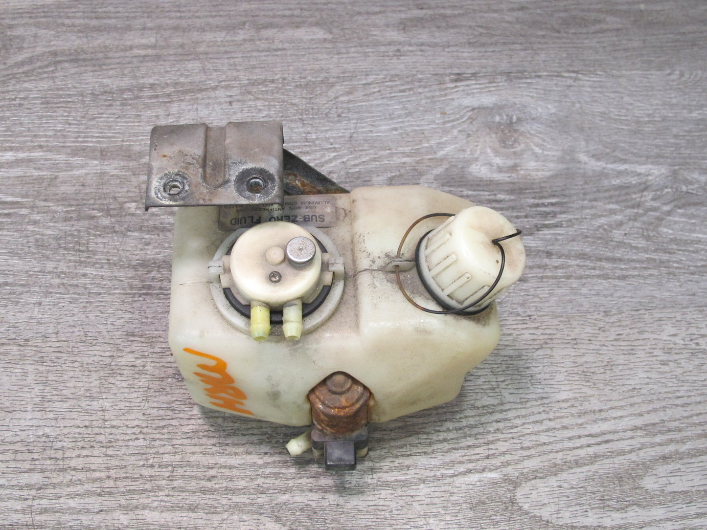 86-91 Mazda RX7 FC3S NA Sub Zero Starting Assist Fluid Reservoir Tank w Pump OEM