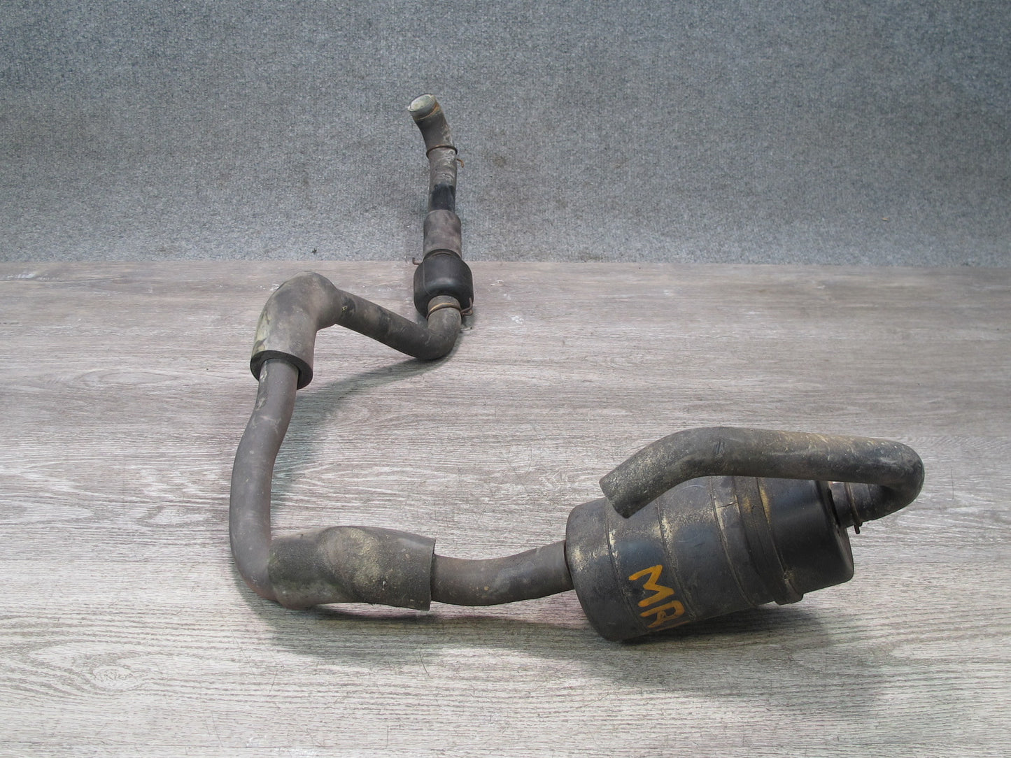 86-88 Mazda RX7 Air Intake Pump Cleaner Tank Bottle Reservoir w Hose Pipe OEM