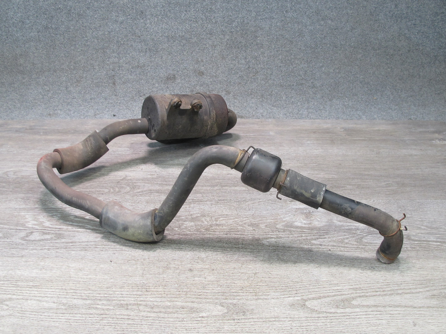 86-88 Mazda RX7 Air Intake Pump Cleaner Tank Bottle Reservoir w Hose Pipe OEM