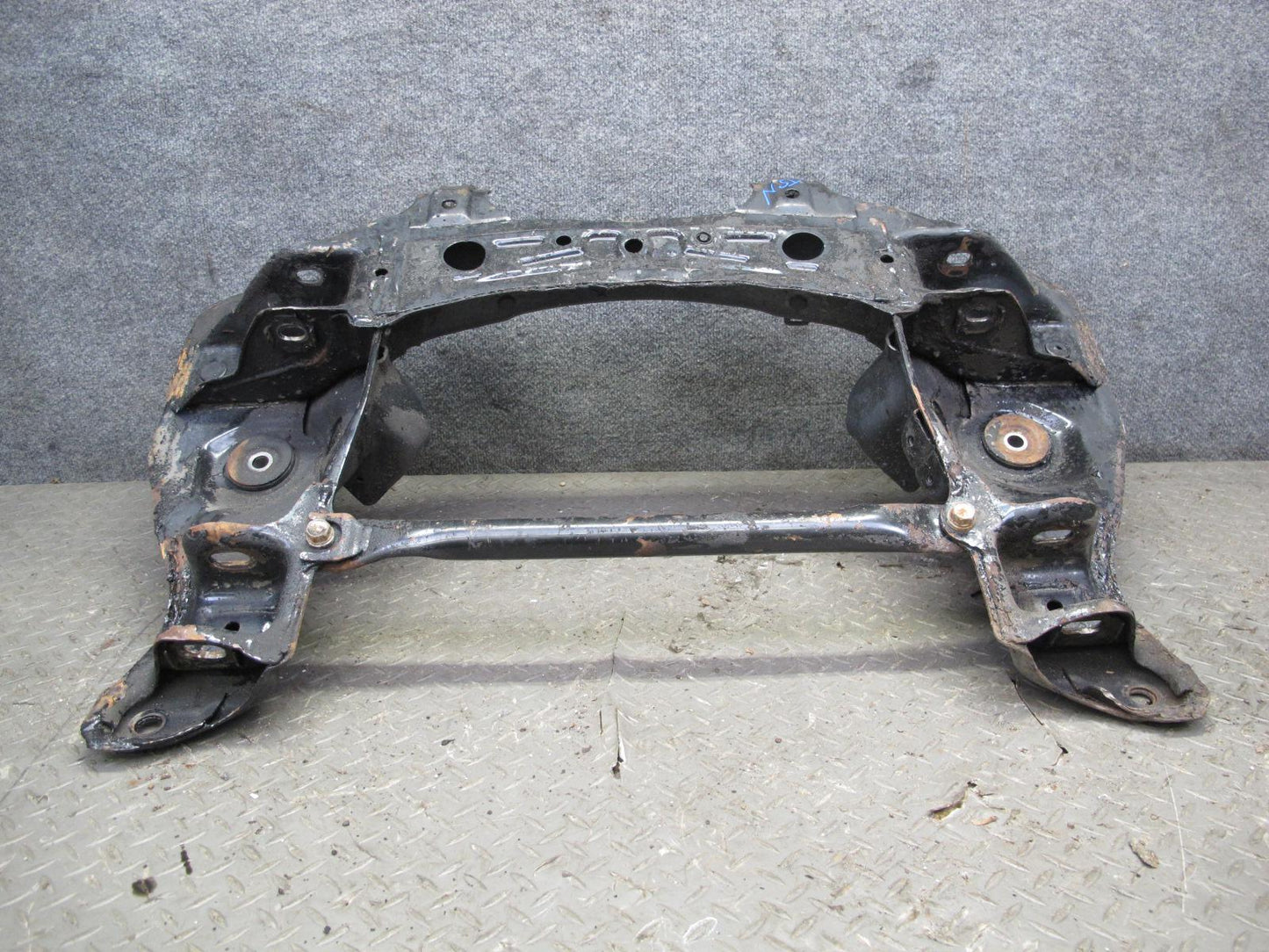 86-89 Toyota Supra MK3 MA70L Front Engine Subframe Crossmember Carrier w Bar OEM