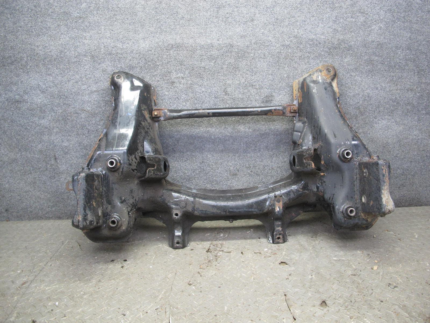 86-89 Toyota Supra MK3 MA70L Front Engine Subframe Crossmember Carrier w Bar OEM
