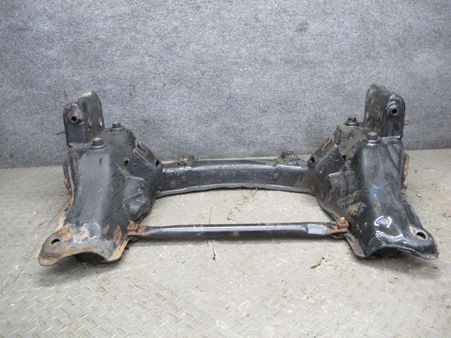 86-89 Toyota Supra MK3 MA70L Front Engine Subframe Crossmember Carrier w Bar OEM
