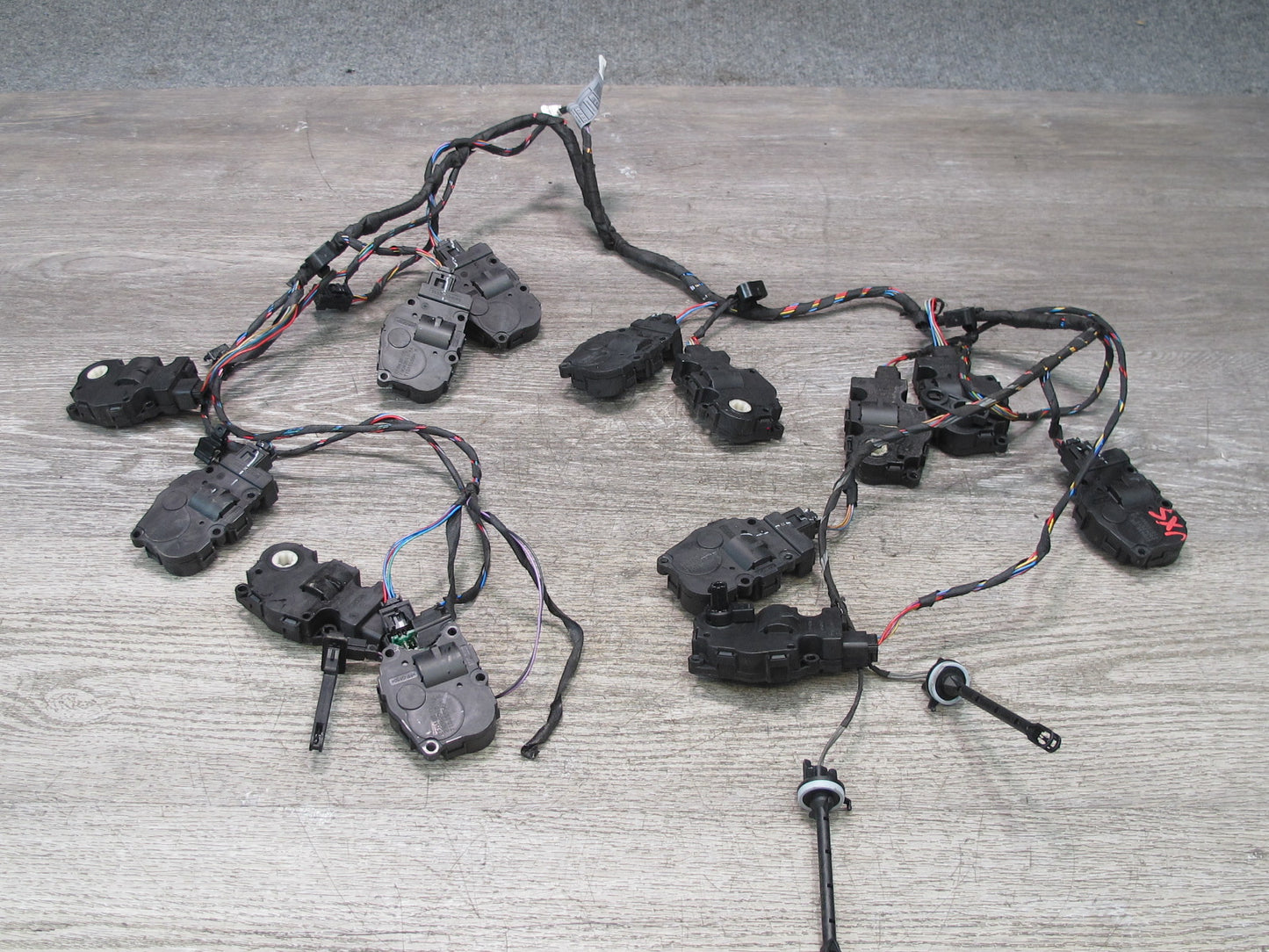 2008-2014 BMW E71 X6 X6M A/C Heater Flap Door Actuator Motor Wiring Set