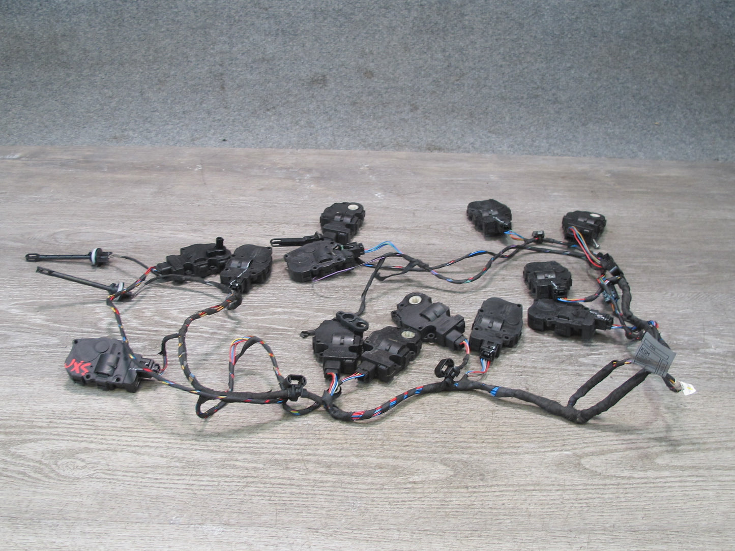 2008-2014 BMW E71 X6 X6M A/C Heater Flap Door Actuator Motor Wiring Set