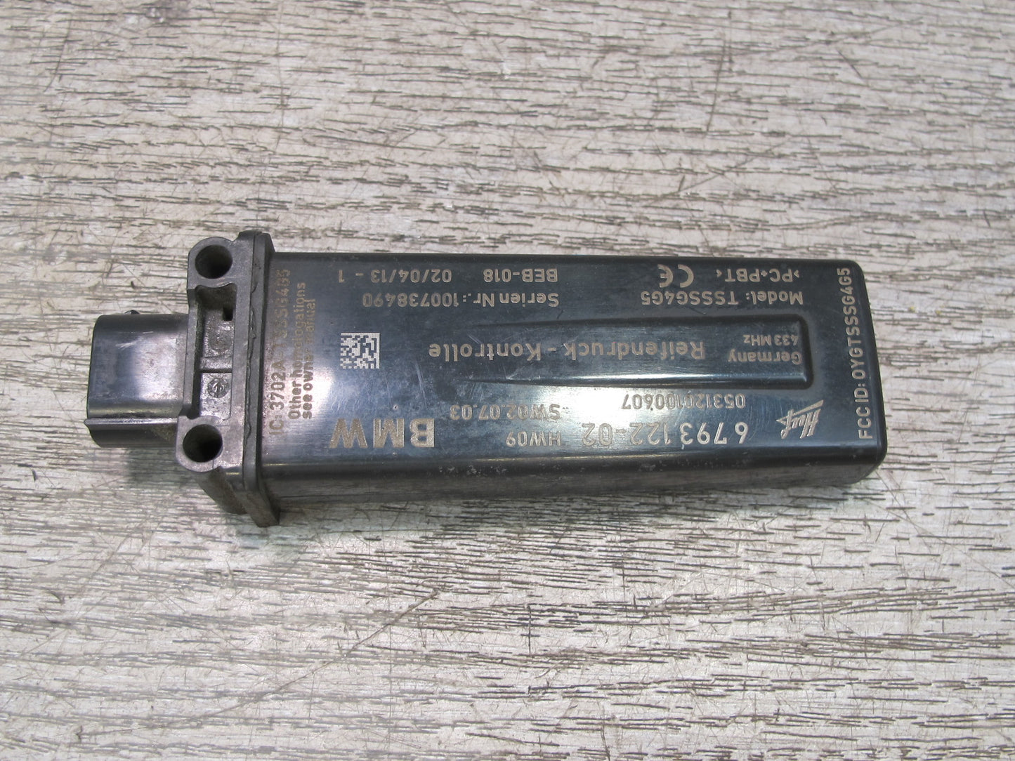 2008-2014 BMW E71 E72 X6 X6M Tire Pressure Monitor Sensor Control Module 6793122