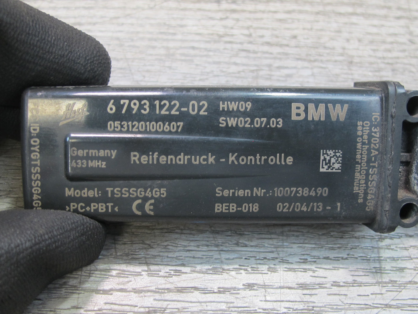 2008-2014 BMW E71 E72 X6 X6M Tire Pressure Monitor Sensor Control Module 6793122