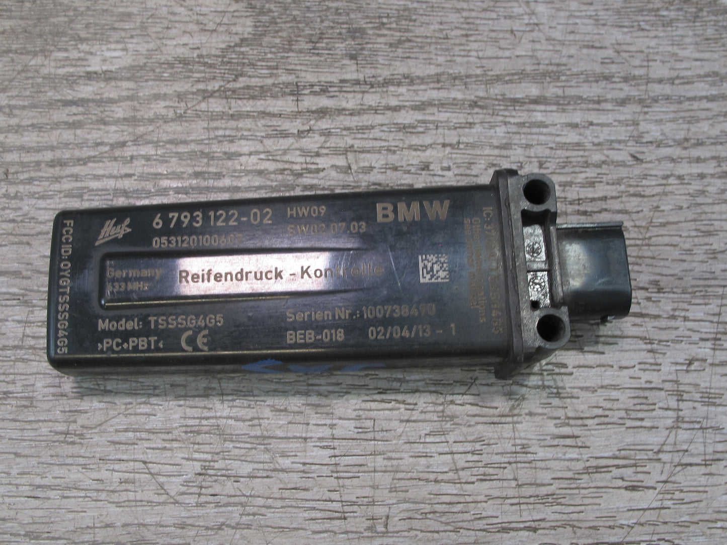 2008-2014 BMW E71 E72 X6 X6M Tire Pressure Monitor Sensor Control Module 6793122
